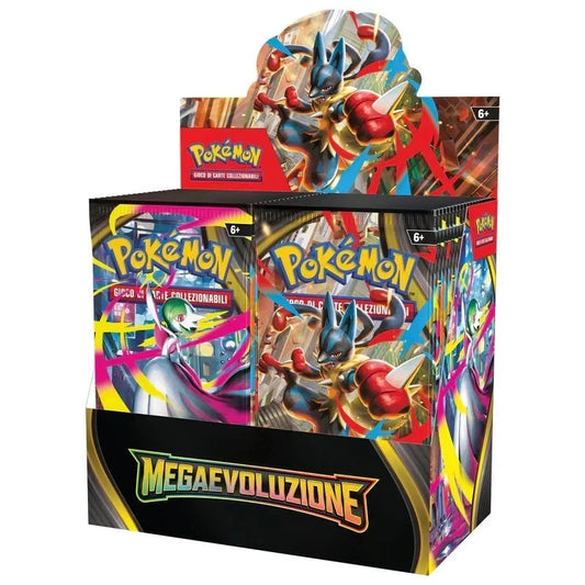 Carte Pokemon set Megaevoluzione Booster Box Display 36 Buste (ITA) SEALED