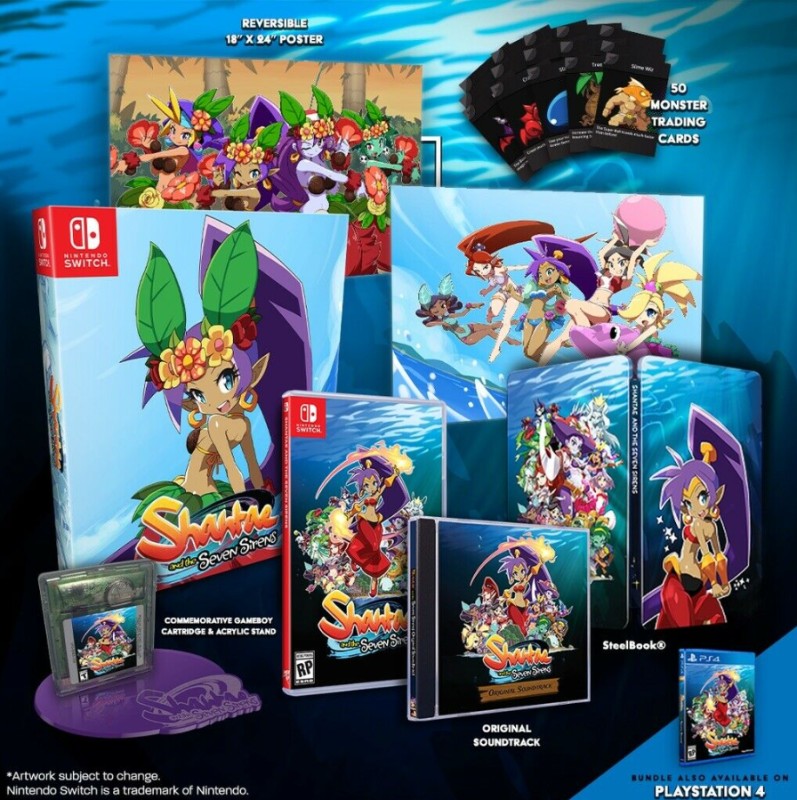 Shantae and the Seven Sirens Limited Collector’s Edition Switch new sealed