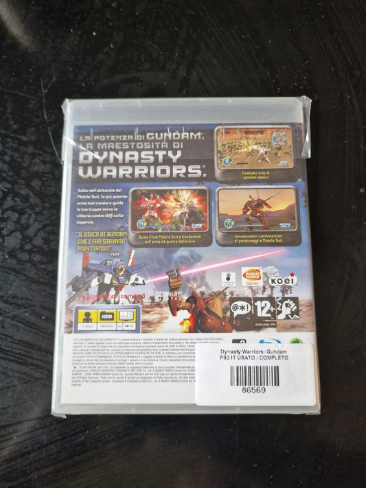 Dynasty Warriors Gundam PS3 Pal Ita Usato Completo