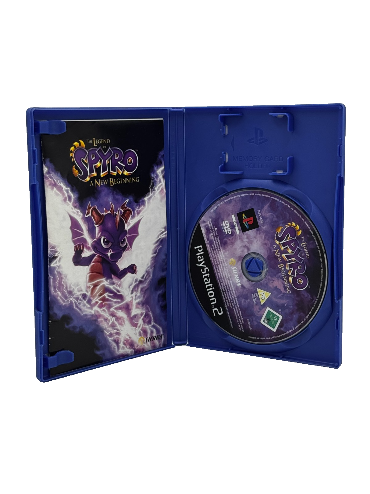 Spyro A New Beginning PS2 PlayStation 2 PAL ITA Completo Custodia Manuale Disco