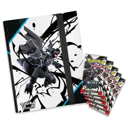 Carte Pokemon Collezione con raccoglitore Luce Nera - 5 Buste (ITA) – SEALED