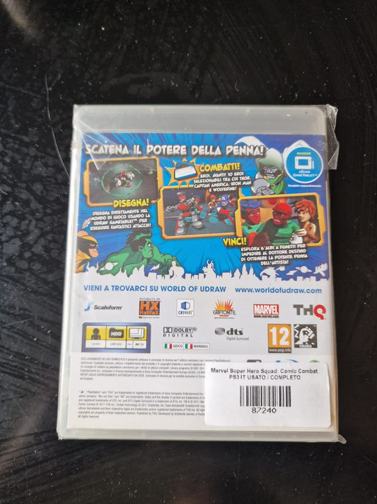 Marvel Super Hero Squad: Comic Combat PS3 Pal Ita Usato Completo