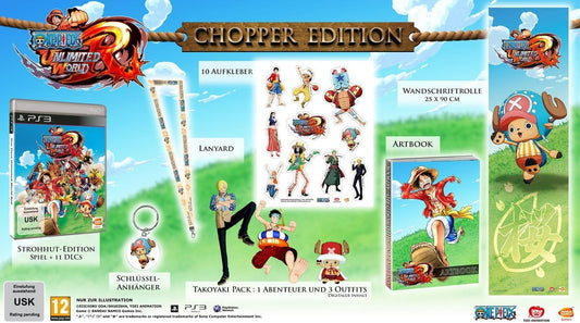 One Piece Unlimited World Red Chopper Edition PS3 Italiano Completo
