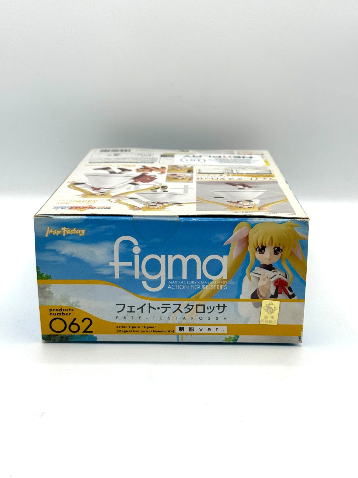 Figma 062 Fate Testarossa Uniform Ver Magical Girl Lyrical Nanoha Max Factory
