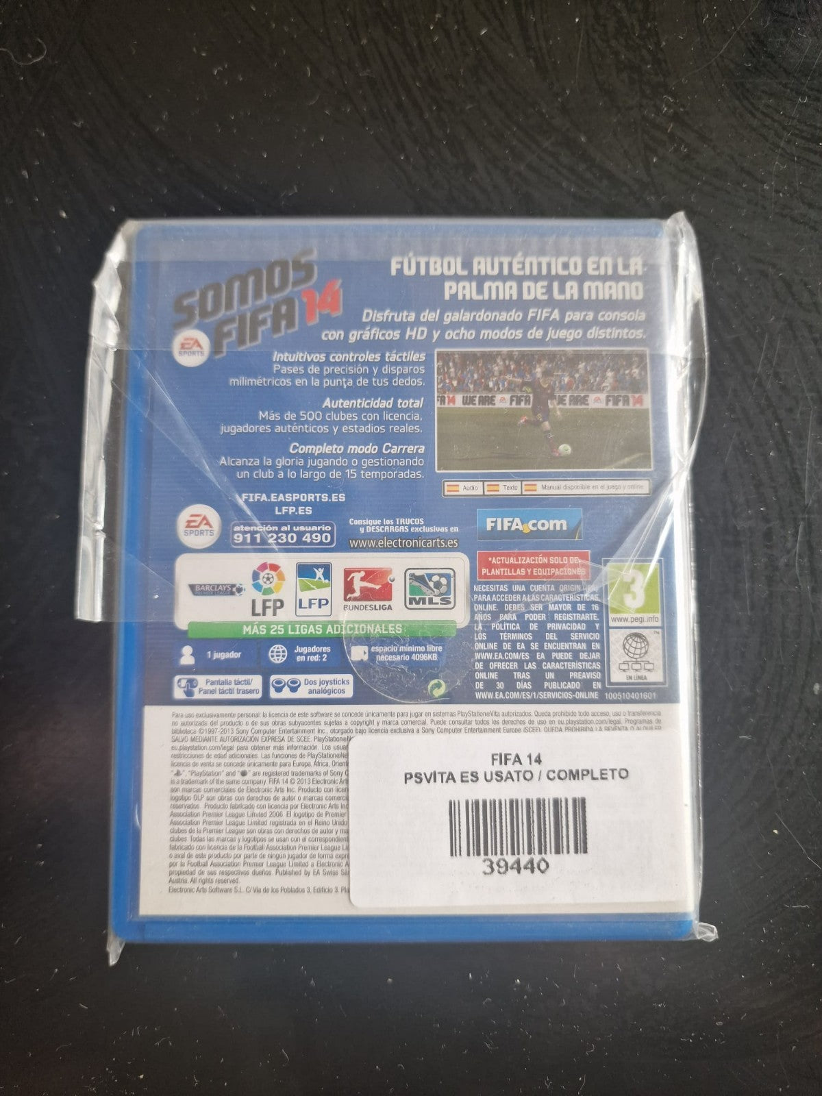 FIFA 14 PS Vita Pal Esp Used Complete