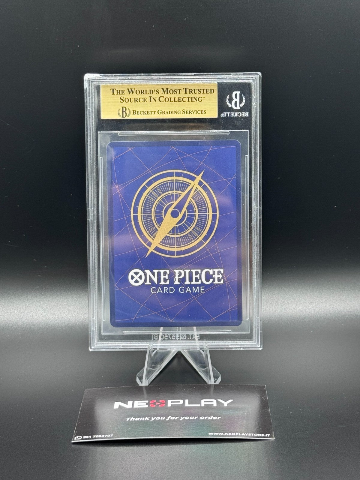 One Piece - Monkey D Luffy OP13-118 GEM MINT Alt Art SEC One Piece EN - BGS 9.5