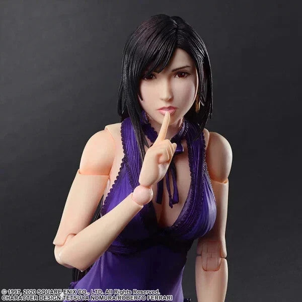 Final Fantasy VII Remake Tifa Lockhart Dress Ver Play Arts Kai Figure NEW SEALED