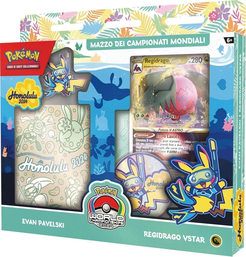 Mazzo Evan Pavelski Pokemon Campionati mondiali 2024 (ITA) - SEALED