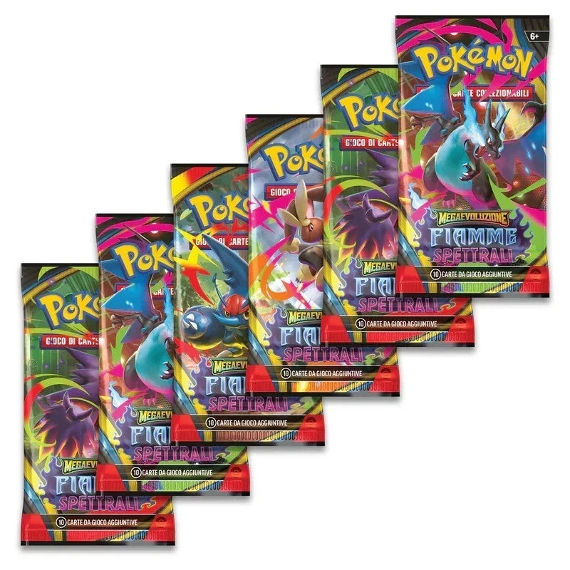 Carte Pokemon set Fiamme Spettrali Bundle Confezione 6 Buste (ITA) - SEALED