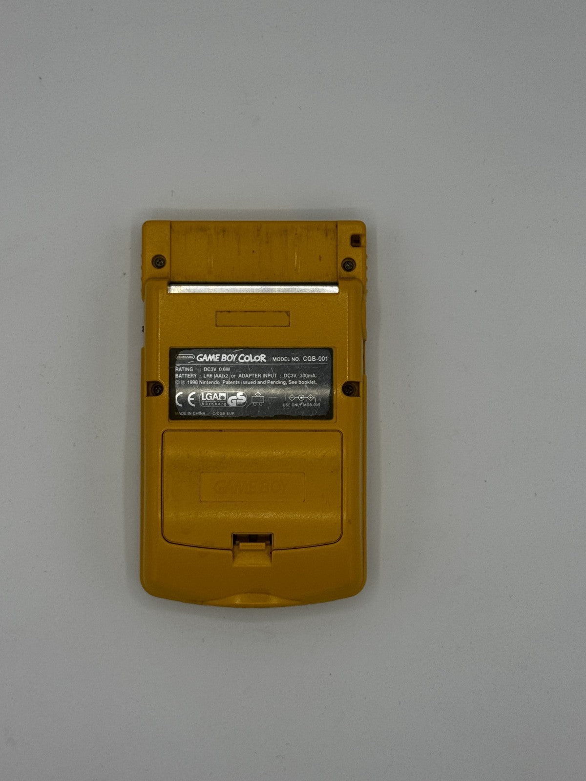 Nintendo Game boy Color CGB-001 Gameboy - Yellow - Funzionante