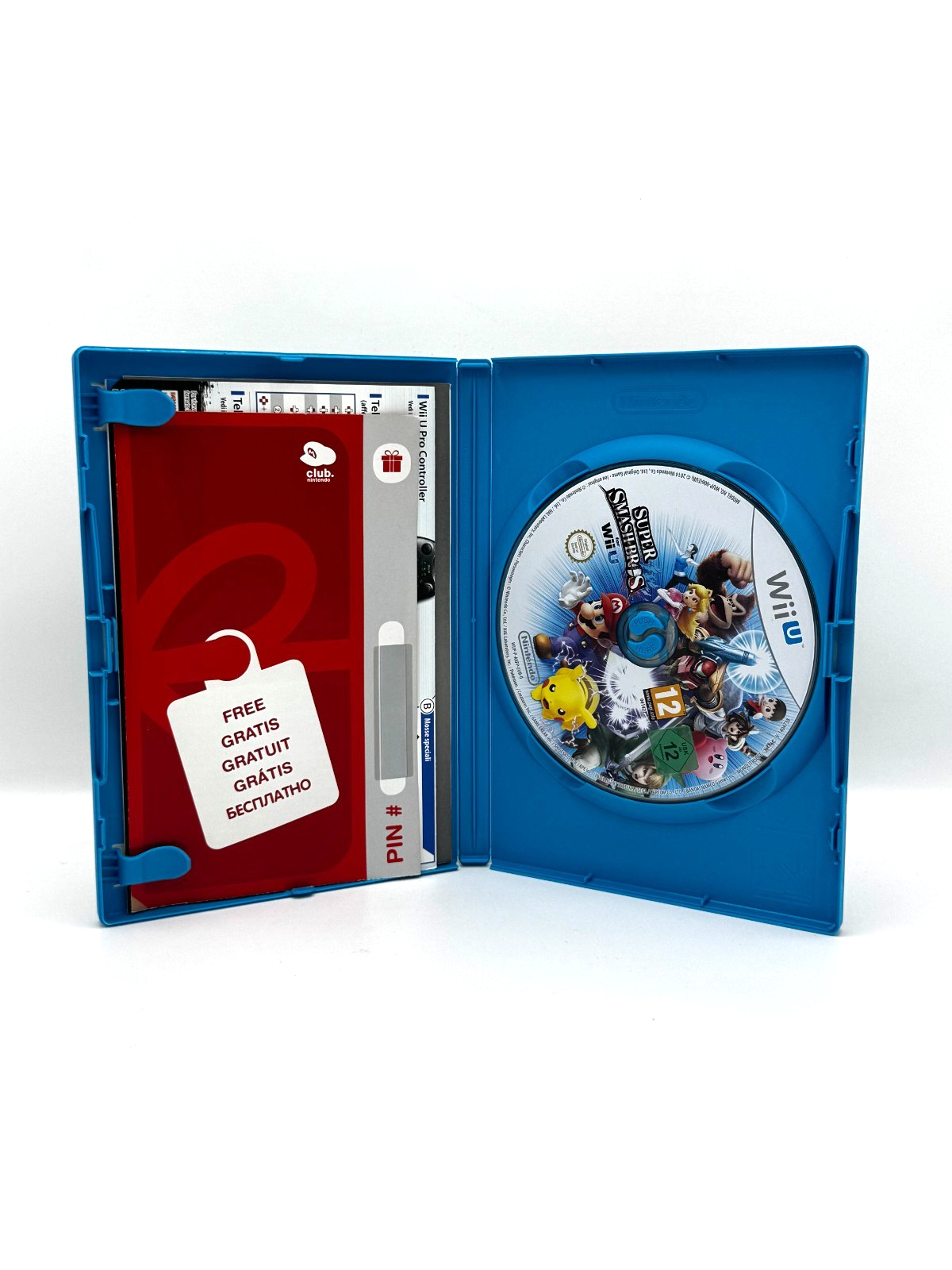 Super Smash Bros. for Wii U PAL ITA Completo CIB Manuale Nintendo Wii U