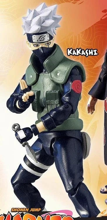 Naruto Shippuden Kakashi Hatake Action Figure 10cm Toynami Series 1 New Sealed