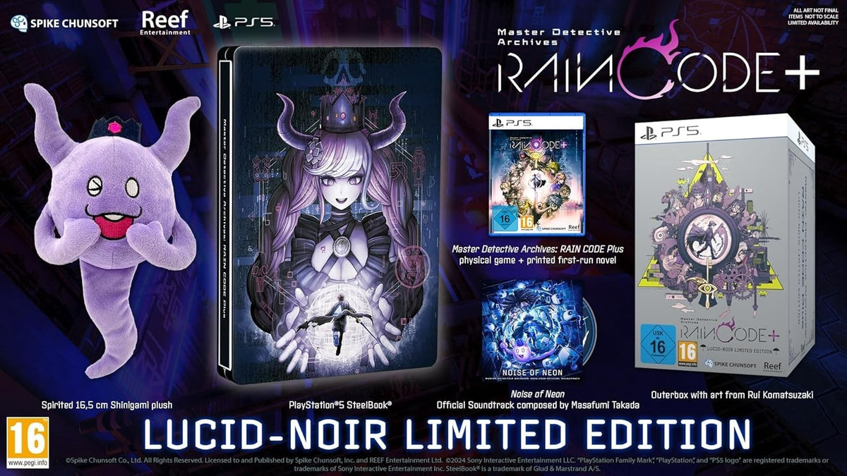 Master Detective Archives Rain Code Plus PS5 Limited Edition PAL ITA Completo