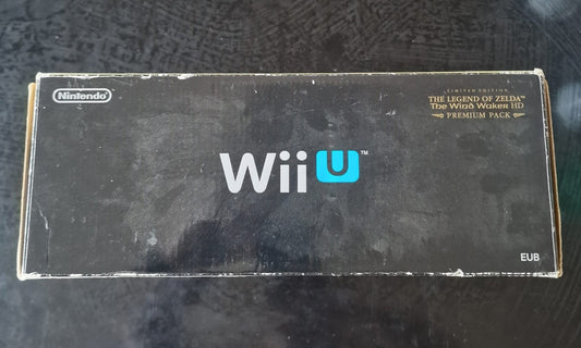 Nintendo Wii U: The Legend of Zelda Wind Waker HD Deluxe Set Console USED