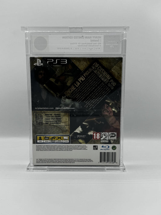 HEAVY RAIN LIMITED EDITION - SONY PS3 - GRADATO TGM 9.6 - NEW SEALED