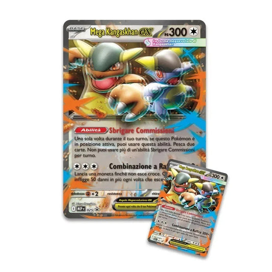 Carte Pokemon Collezione Megaevoluzioni MEGAKangaskhan-EX 5 Buste (ITA) – SEALED
