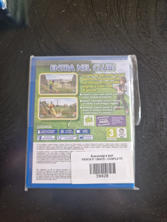 Everybody's Golf PS Vita Pal Italiano Usato Completo