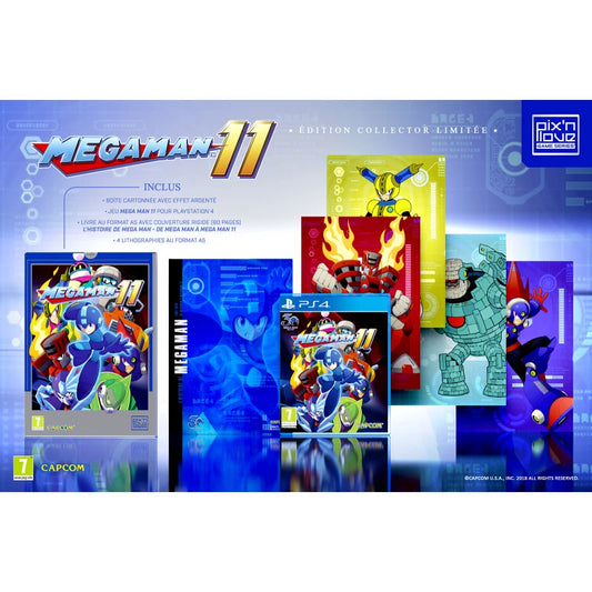 Mega Man 11 Collector's Edition PS4 Nuovo Sigillato Pix'n Love