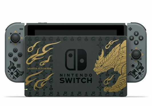 Nintendo Switch Monster Hunter Rise Limited Edition Console NEW SEALED PAL