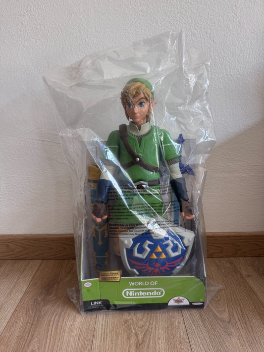 World of Nintendo Link 20" Figure 50cm Twilight Princess Jakks Pacific Nuovo NEW