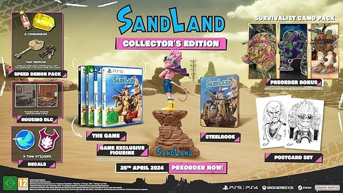 Sand Land Collector's Edition PS5 Nuovo Sigillato Multilingua
