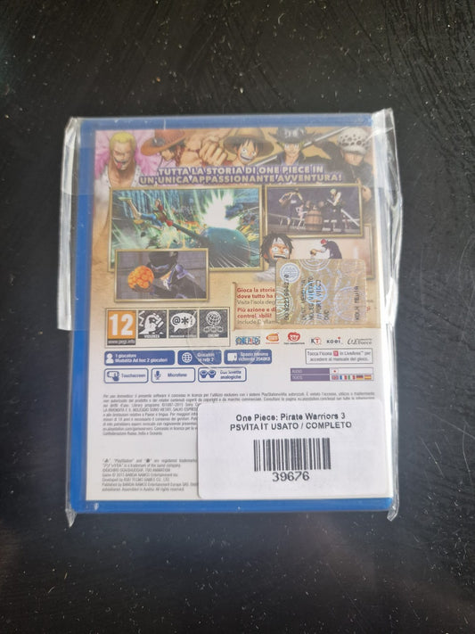 One Piece: Pirate Warriors 3 Sony PS Vita Pal Italiano Usato Completo