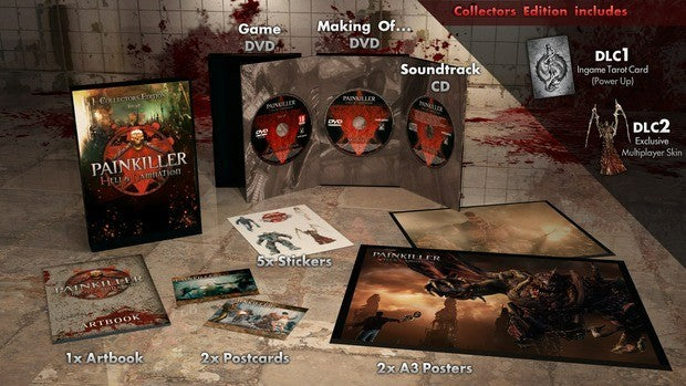 Painkiller Hell & Damnation Collector's Edition PS3 Cartonato Completo