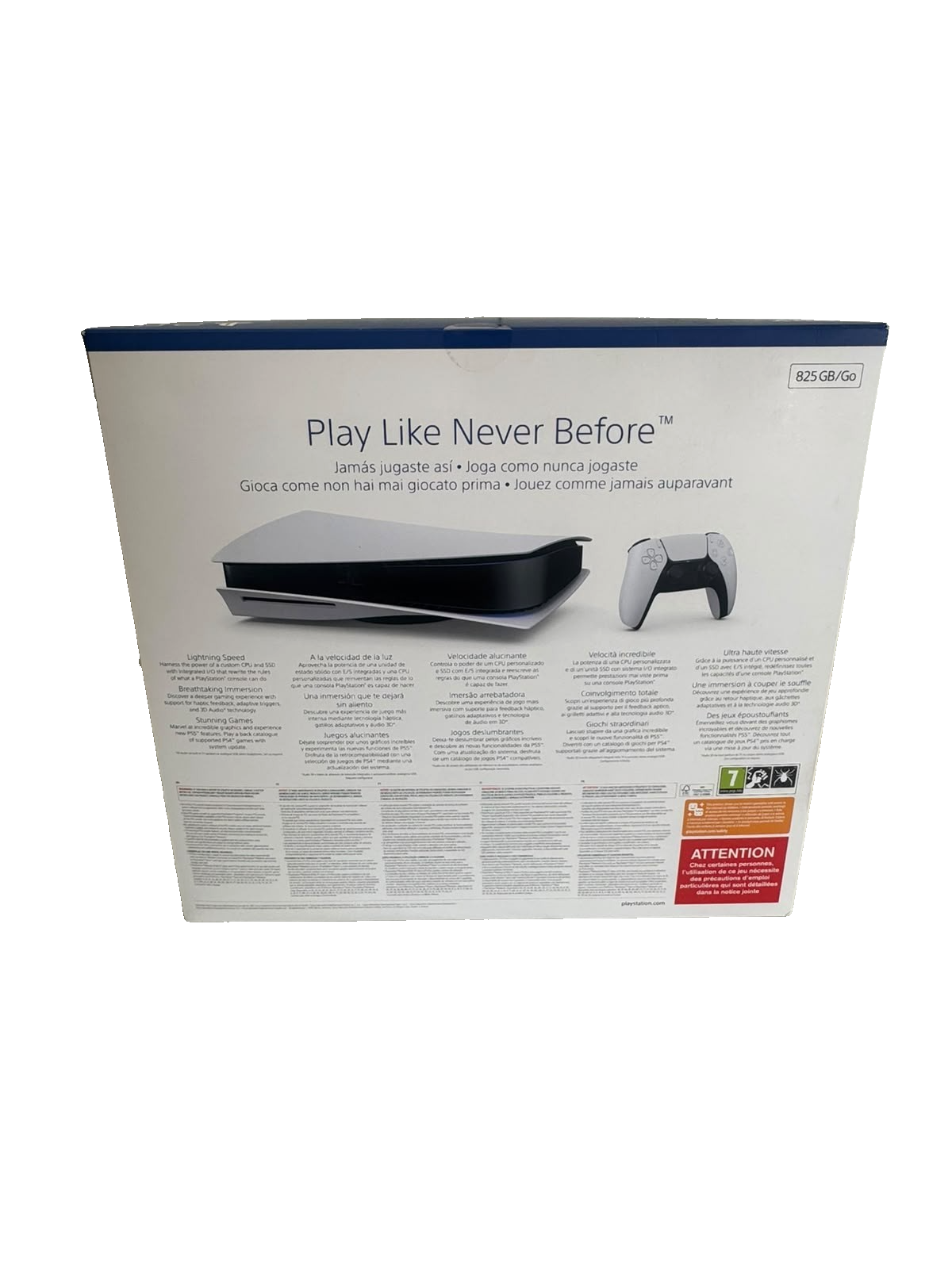 Sony PlayStation 5 PS5 Standard – 825GB – Con Lettore Disco – NUOVA SIGILLATA