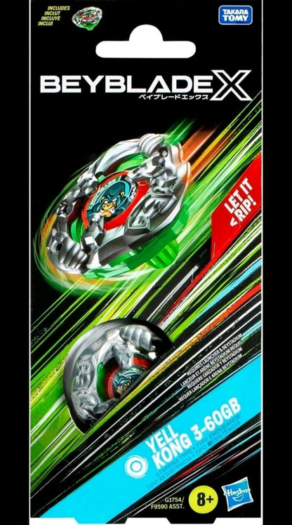 Beyblade X Yell Kong 3-60GB Hasbro Starter Pack New Sealed