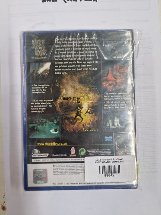 Alone In The Dark The New Nightmare PS2 Pal Ita New Sealed Survival Horror