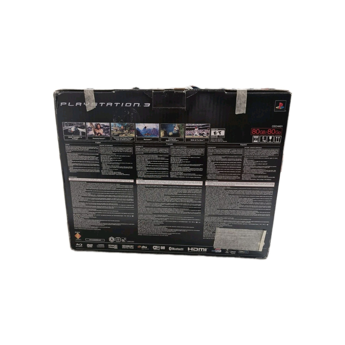 Sony PlayStation 3 80GB CECHK01 NTSC-U USA Boxata Usata PS3 Console