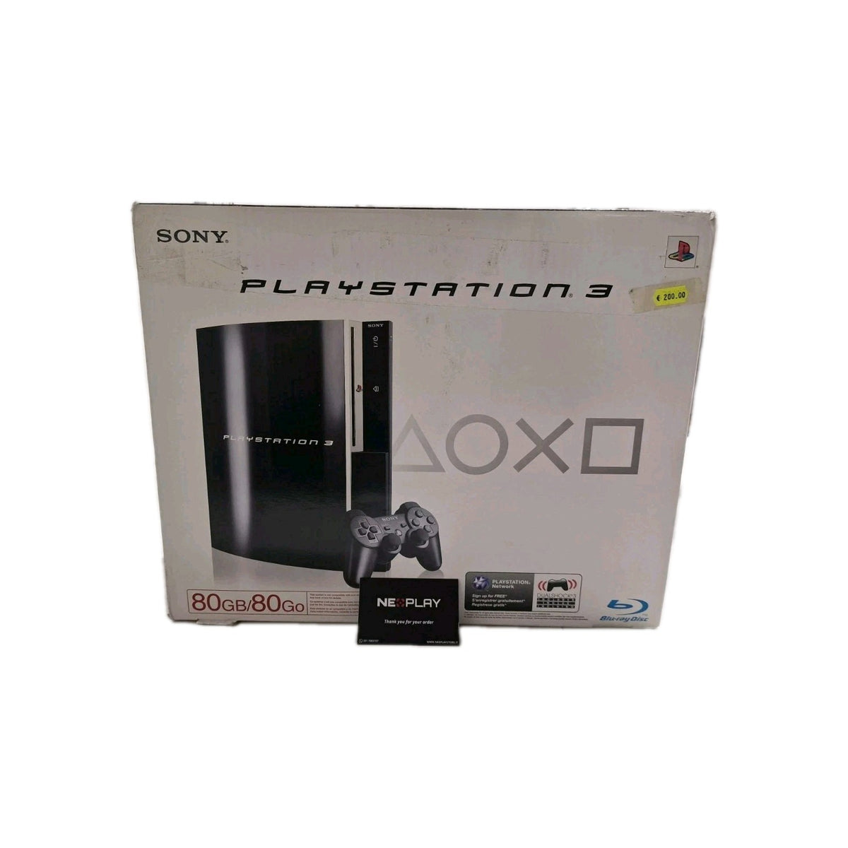 Sony PlayStation 3 80GB CECHK01 NTSC-U USA Boxata Usata PS3 Console