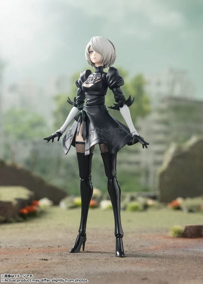 NieR Automata 2B SH Figuarts Tamashii Nations Bandai Action Figure NEW SEALED