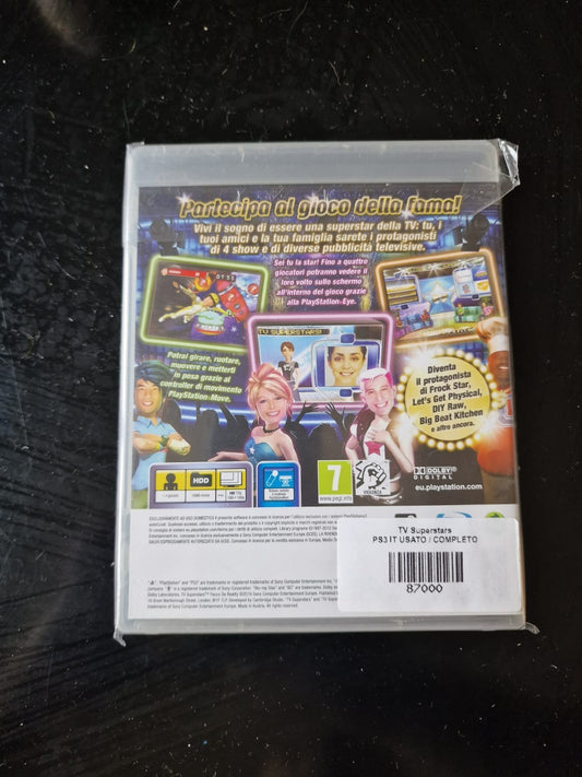 TV Superstars: Facce Da Reality PS3 Pal Ita Usato Completo