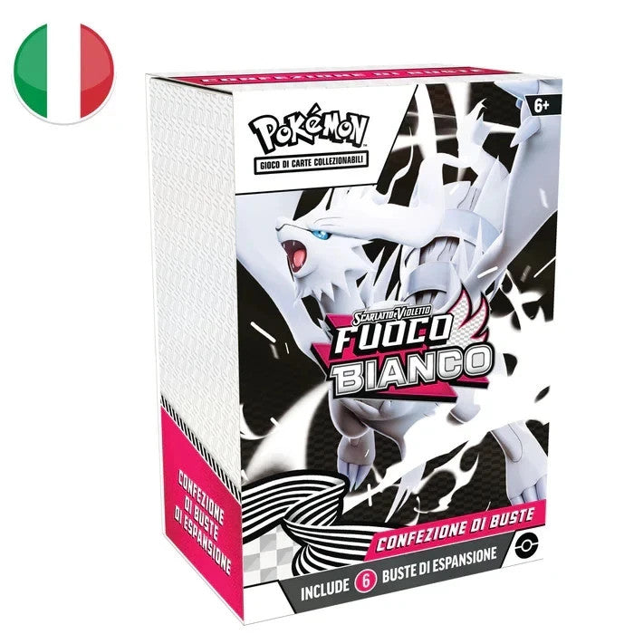 Carte Pokemon set Fuoco Bianco Bundle Confezione 6 Buste (ITA) - SEALED