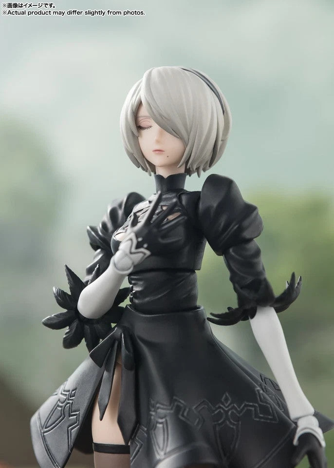 NieR Automata 2B SH Figuarts Tamashii Nations Bandai Action Figure NEW SEALED