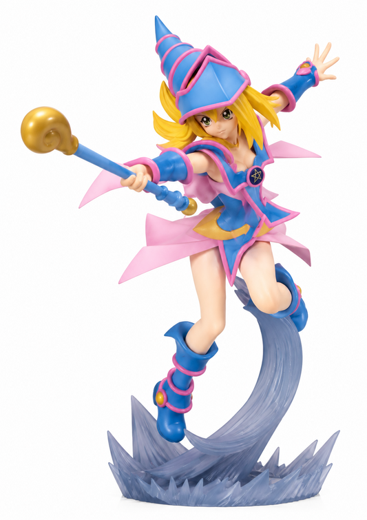 YU-GI-OH ! ACTION FIGURE DARK MAGICIAN GIRL SENKOUZEKKEI 13 CM - BANPRESTO
