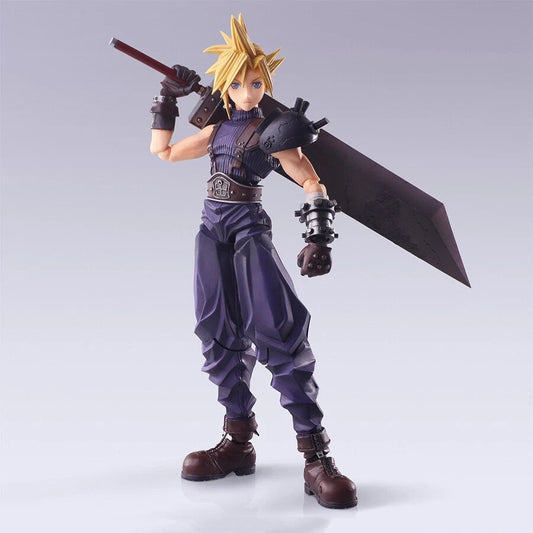 Final Fantasy VII Cloud Strife Bring Arts Square Enix Action Figure NEW SEALED