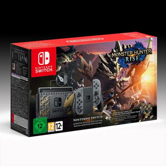 Nintendo Switch Monster Hunter Rise Limited Edition Console NEW SEALED PAL