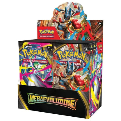 Carte Pokemon set Megaevoluzione Booster Box Display 36 Buste (ITA) SEALED