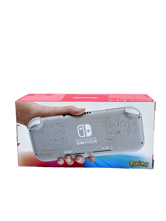 Nintendo Switch Lite Pokemon Zacian Zamazenta Spada e Scudo  MAI USATO COMPLETO