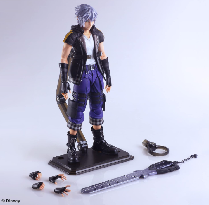 Kingdom Hearts Riku Play Arts Kai Square Enix Action Figure 24 cm NEW SEALED