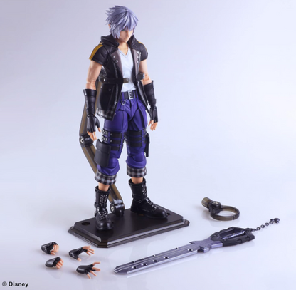 Kingdom Hearts Riku Play Arts Kai Square Enix Action Figure 24 cm NEW SEALED