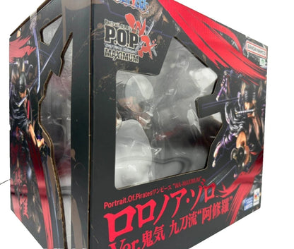 One Piece Roronoa Zoro Demon Spirit Asura P.O.P Maximum Megahouse Figure NEW