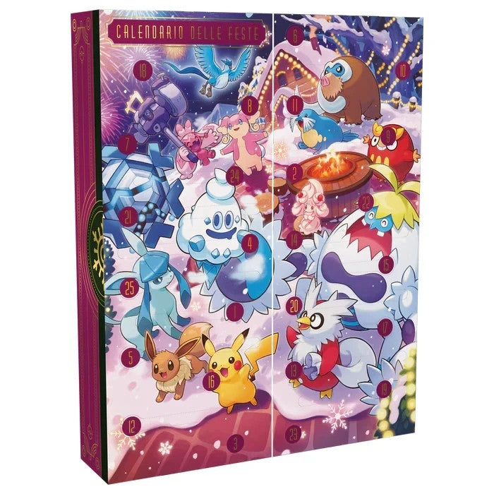Carte Pokemon Calendario delle Feste 2025 (ITA) – SEALED - Scarlatto e Violetto