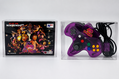 40 Winks Limited Collector's Edition N64 PAL CIB WOW Controller Atomic Purple