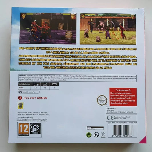 Gekido: Kintaro's Revenge Collector's Edition Nintendo Switch Nuovo Sigillato