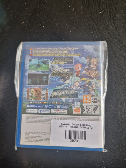 Sword Art Online: Lost Song Sony PS Vita Pal Italiano Usato Completo