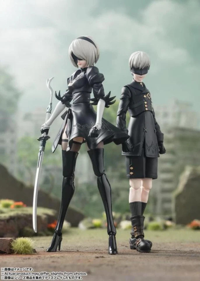 NieR Automata 9S SH Figuarts Tamashii Nations Bandai Action Figure NEW SEALED