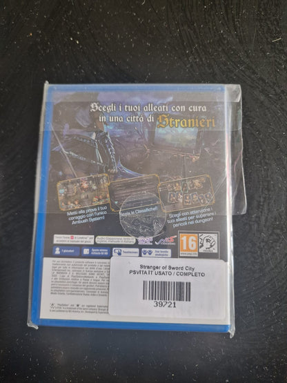 Stranger of Sword City Sony PS Vita Pal Italiano Usato Completo